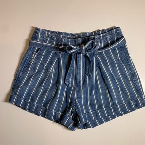 American Eagle AE High Waist Paper Bag Shorts